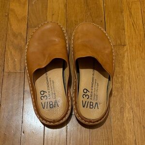 Viba Romas leather mules